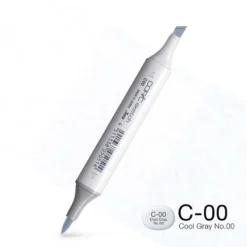 Copic Marker Sketch – C00 Cool Gray No.00