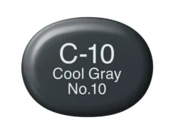 Copic Marker Sketch – C10 Cool Gray No.10