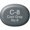 Copic Marker Sketch – C8 Cool Gray No.8