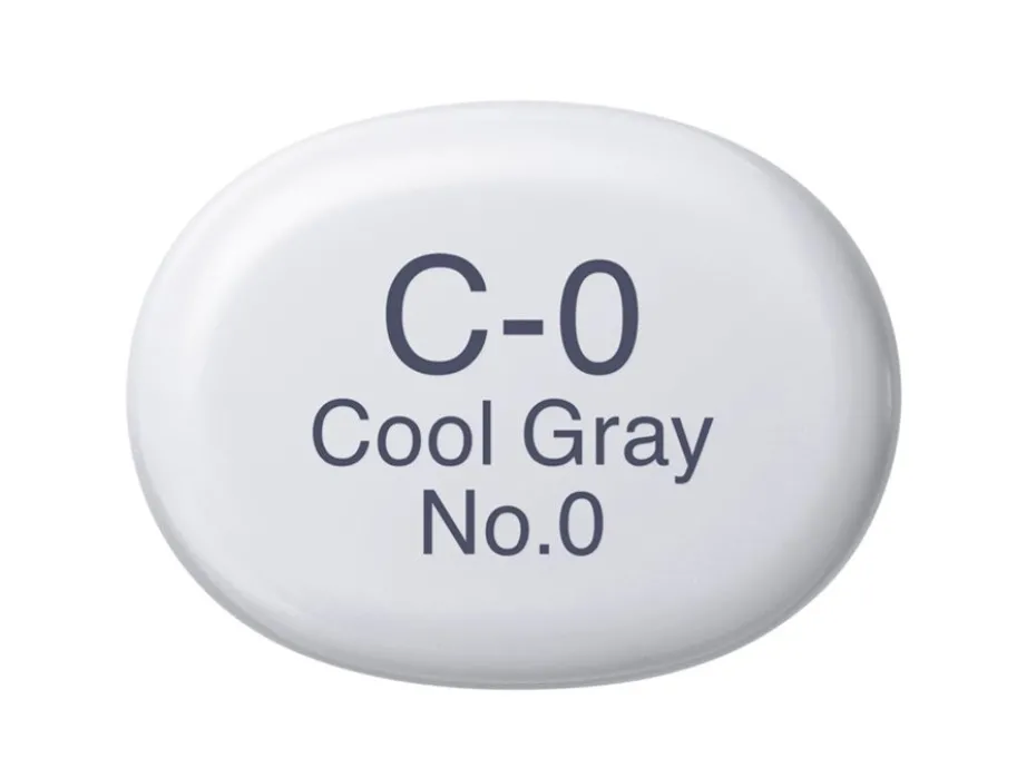 Copic Marker Sketch – C0 Cool Gray No.0