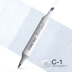 Copic Marker Sketch – C1 Cool Gray No.1