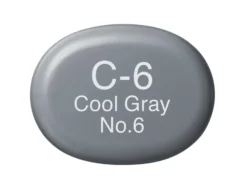 Copic Marker Sketch – C6 Cool Gray No.6