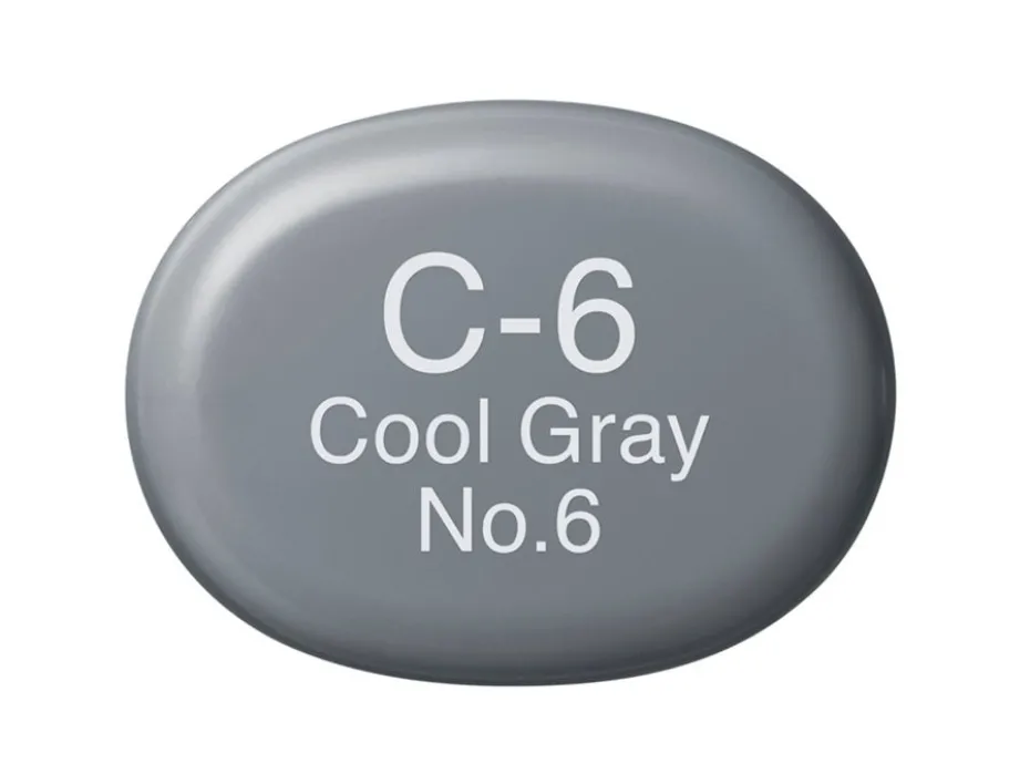 Copic Marker Sketch – C6 Cool Gray No.6