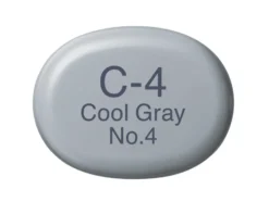 Copic Marker Sketch – C4 Cool Gray No.4