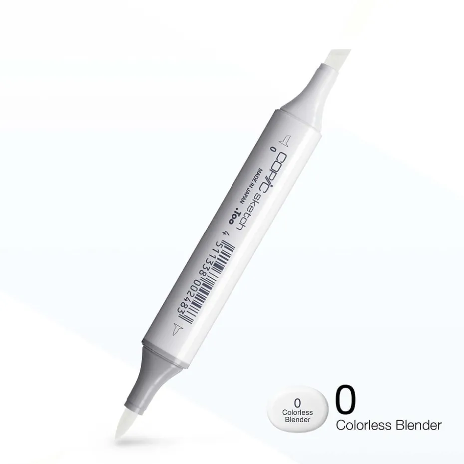 Copic Marker Sketch – 0 Colorless Blender