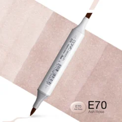 Copic Marker Sketch – E70 Ash Rose