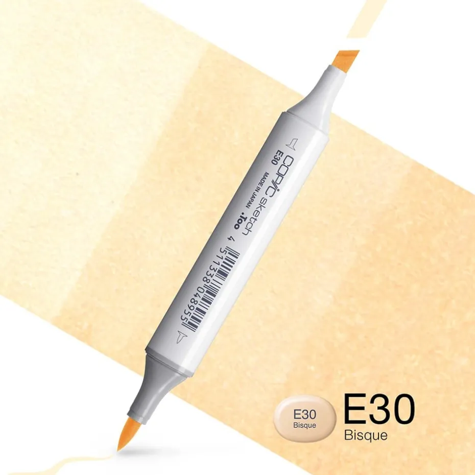 Copic Marker Sketch – E30 Bisque