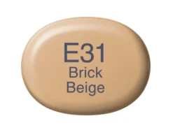 Copic Marker Sketch – E31 Brick Beige
