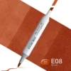 Copic Marker Sketch – E08 Brown