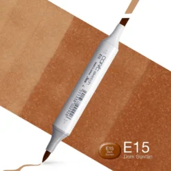 Copic Marker Sketch – E15 Earthenware