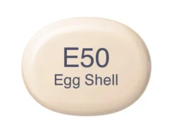 Copic Marker Sketch – E50 Egg Shell