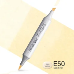 Copic Marker Sketch – E50 Egg Shell