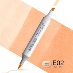 Copic Marker Sketch – E02 Fruit Pink