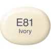Copic Marker Sketch – E81 Ivory