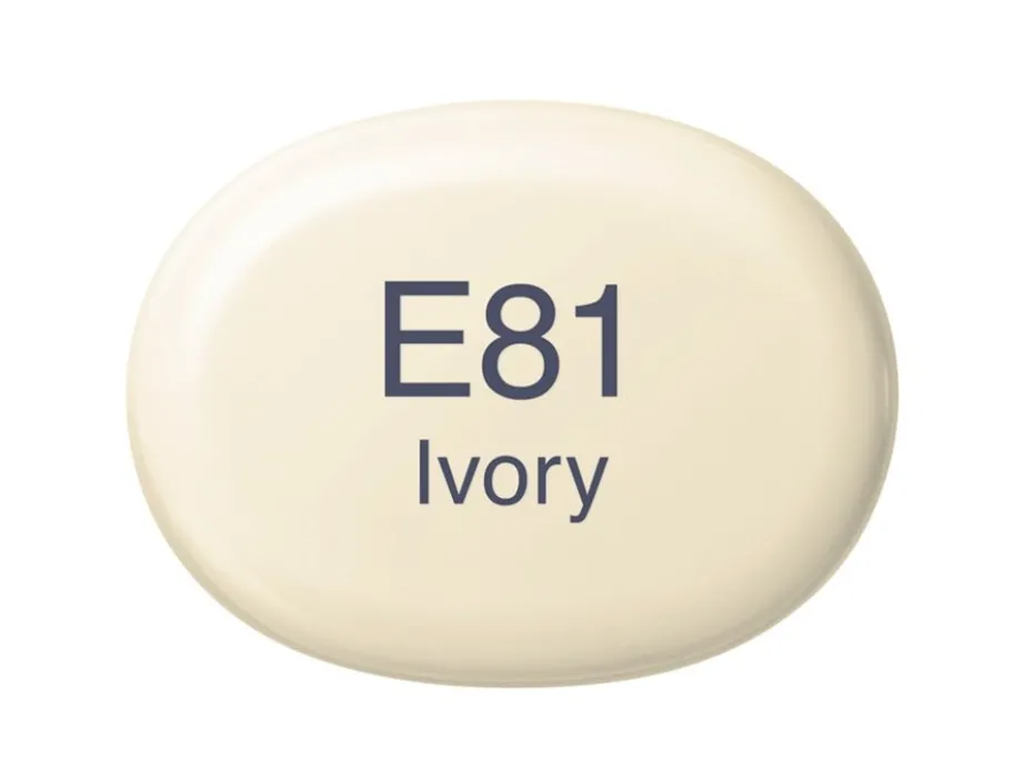 Copic Marker Sketch – E81 Ivory