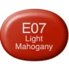 Copic Marker Sketch – E07 Light Mahogany
