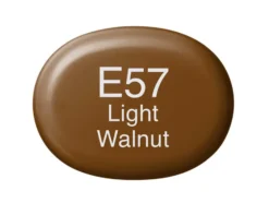 Copic Marker Sketch – E57 Light Walnut