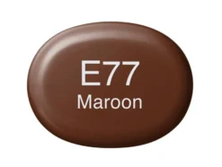 Copic Marker Sketch – E77 Maroon