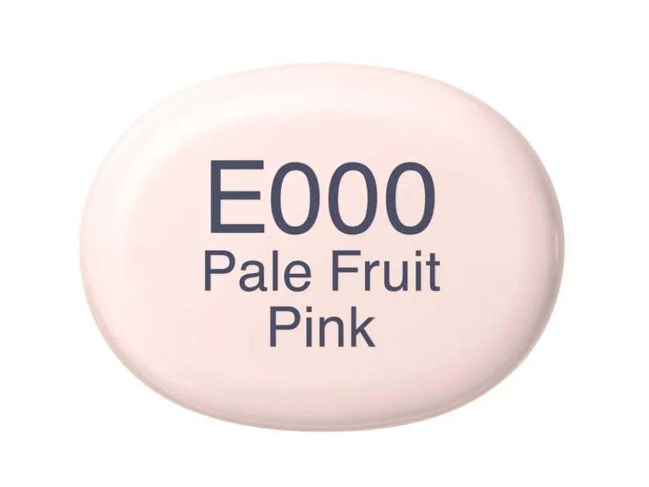 Copic Marker Sketch – E000 Pale Fruit Pink