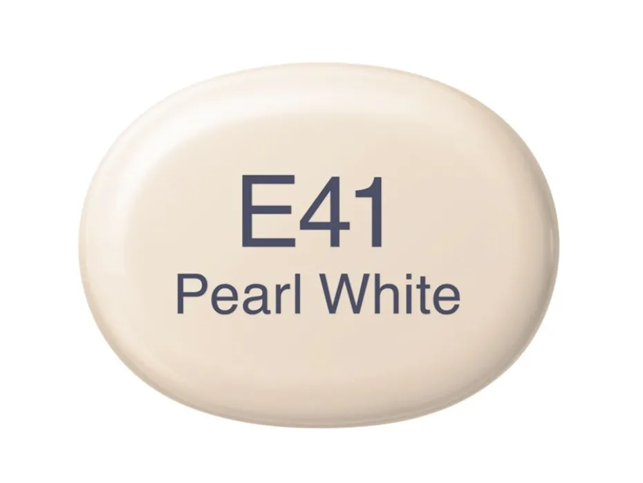 Copic Marker Sketch – E41 Pearl White