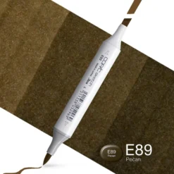 Copic Marker Sketch – E89 Pecan