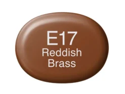 Copic Marker Sketch – E17 Reddish Brass