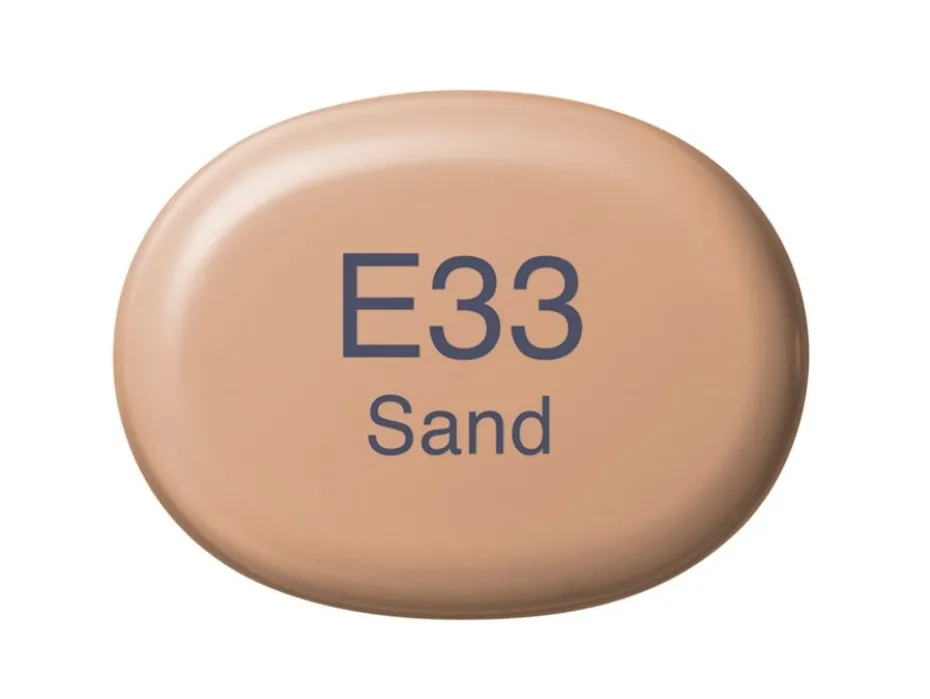 Copic Marker Sketch – E33 Sand