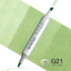 Copic Marker Sketch – G21 Lime Green