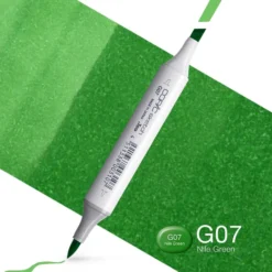 Copic Marker Sketch – G07 Nile Green