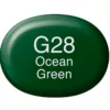 Copic Marker Sketch – G28 Ocean Green