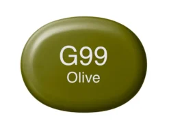 Copic Marker Sketch – G99 Olive