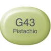 Copic Marker Sketch – G43 Pistachio