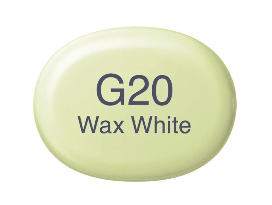 Copic Marker Sketch – G20 Wax White