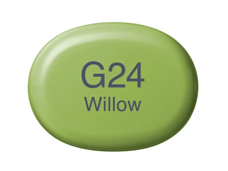 Copic Marker Sketch – G24 Willow