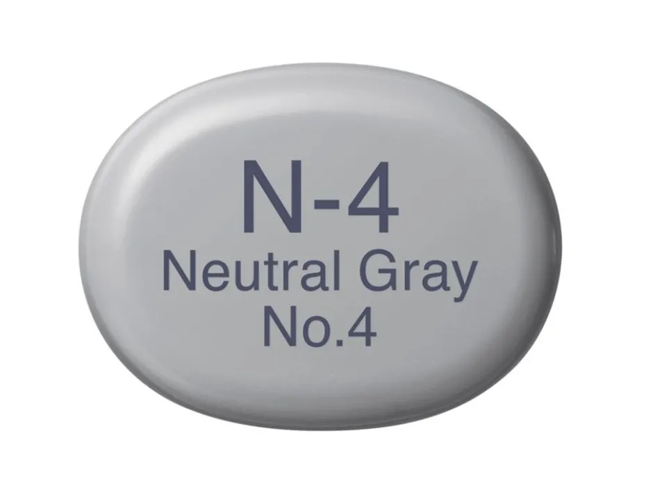 Copic Marker Sketch – N4 Neutral Gray No.4