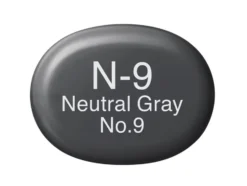 Copic Marker Sketch – N9 Neutral Gray No.9