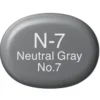 Copic Marker Sketch – N7 Neutral Gray No.7