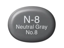 Copic Marker Sketch – N8 Neutral Gray No.8