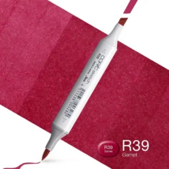 Copic Marker Sketch – R39 Garnet