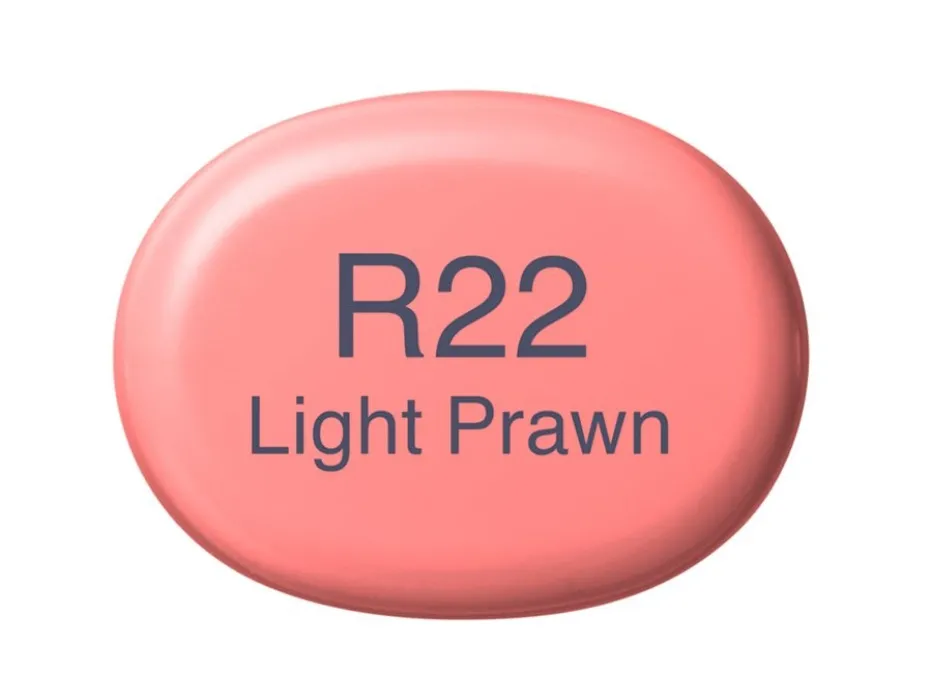 Copic Marker Sketch – R22 Light Prawn