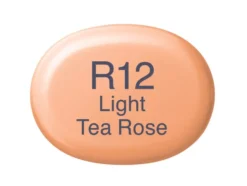 Copic Marker Sketch – R12 Light Tea Rose