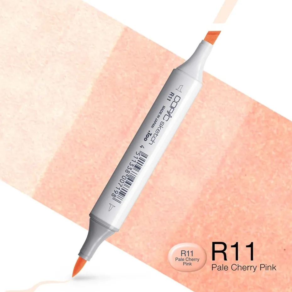 Copic Marker Sketch – R11 Pale Cherry Pink