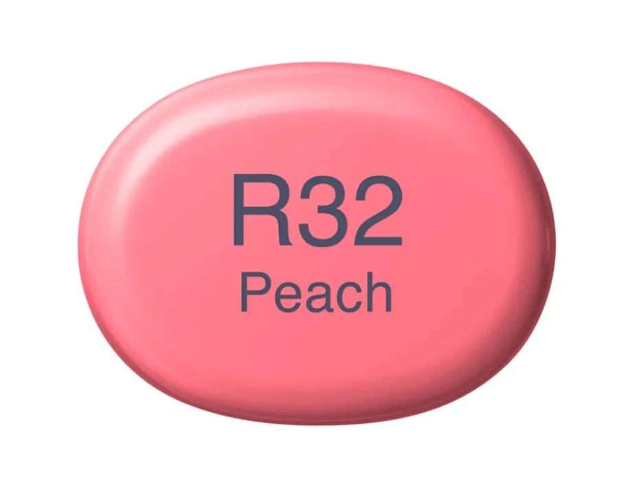 Copic Marker Sketch – R32 Peach