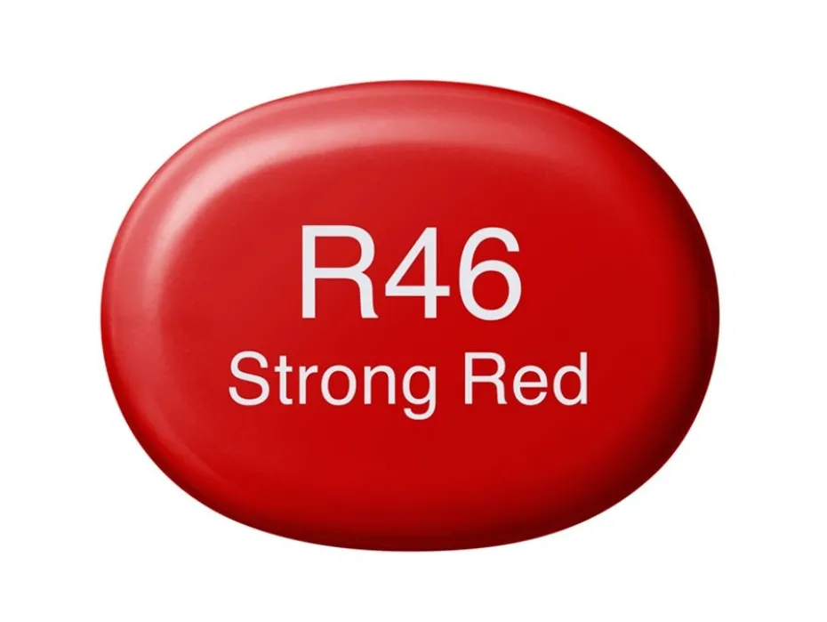 Copic Marker Sketch – R46 Strong Red