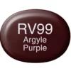 Copic Marker Sketch – RV99 Argyle Purple