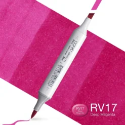 Copic Marker Sketch – RV17 Deep Magenta