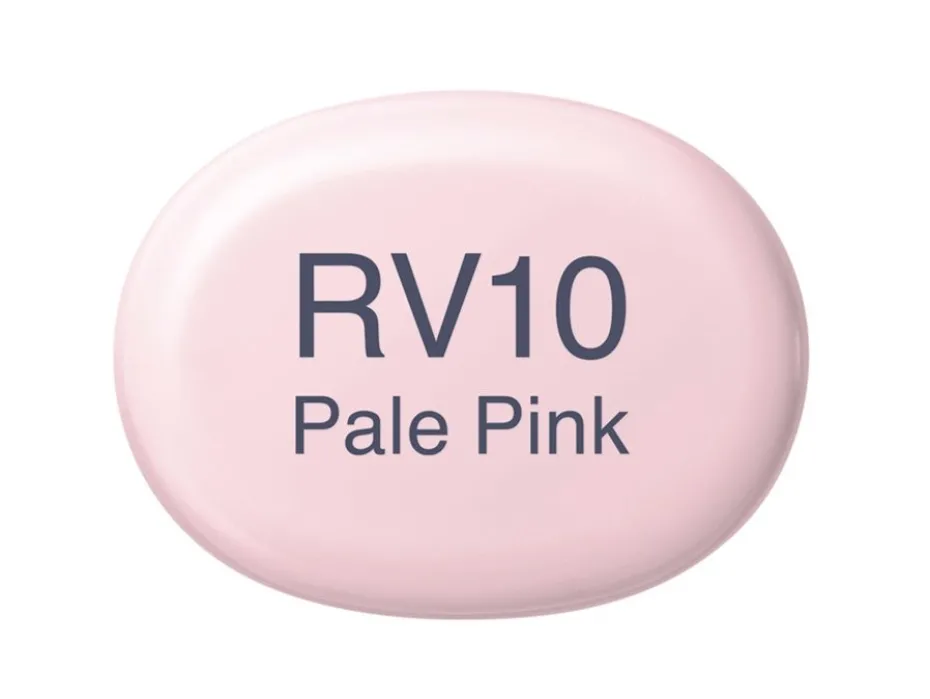 Copic Marker Sketch – RV10 Pale Pink