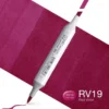 Copic Marker Sketch – RV19 Red Violet