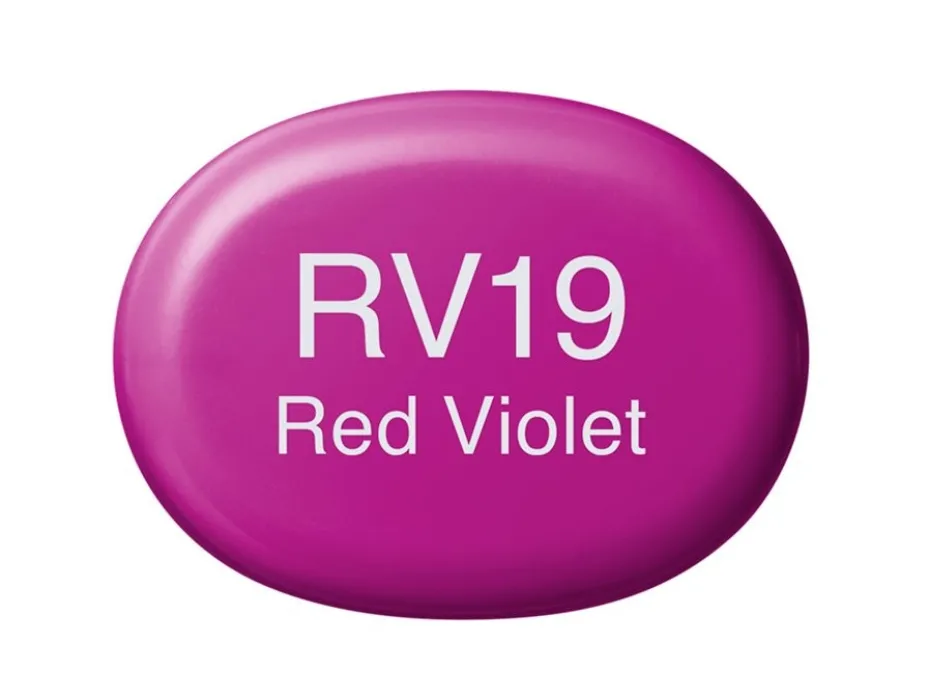 Copic Marker Sketch – RV19 Red Violet