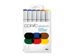 Copic Marker Sketch Sett – 6stk – Bold Primaries
